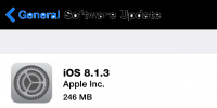 不溫不火的iOS 8.1.3，還是沒有解決關(guān)鍵問題