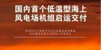 國(guó)內(nèi)首個(gè)低溫型海上風(fēng)電場(chǎng)機(jī)組啟運(yùn)交付的背后