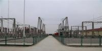 第二師天泰電力公司110千伏盛泰變電站送電一次成功