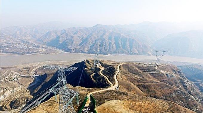 銀線(xiàn)飛架黃河