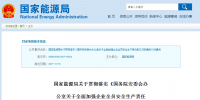 國家能源局發(fā)布《國務(wù)院安委會(huì)辦公室關(guān)于全面加強(qiáng)企業(yè)全員安全生產(chǎn)責(zé)任制工作的通知》