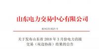 山東3月電力直接交易(雙邊協(xié)商)：達(dá)成交易電量3484110兆瓦時(shí)
