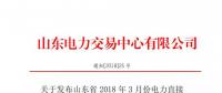 山東3月電力直接交易(雙邊協(xié)商)：達(dá)成交易電量3484110兆瓦時