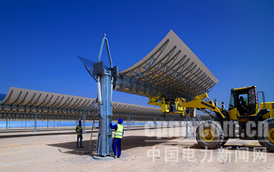 山東電建三公司:光熱電站并網(wǎng)