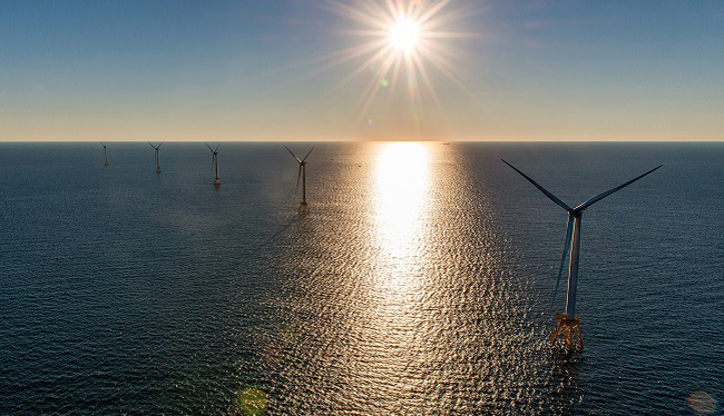 美國首個海上風電場完成施工 擬于11月投產(chǎn)