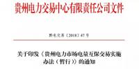 貴州電力市場<font color=