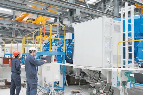 河北豐寧總投資10 億元風(fēng)力發(fā)電機(jī)組下線