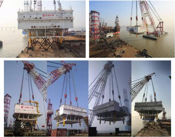 ZPMC國(guó)內(nèi)最大海上升壓站組塊即將發(fā)運(yùn)