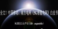 重磅全文！南方電網(wǎng)、中國移動《5G智能電網(wǎng)》白皮書