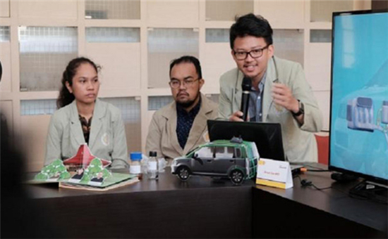 廢棄塑料也能當(dāng)燃料 印尼大學(xué)生設(shè)計(jì)燃料電池汽車