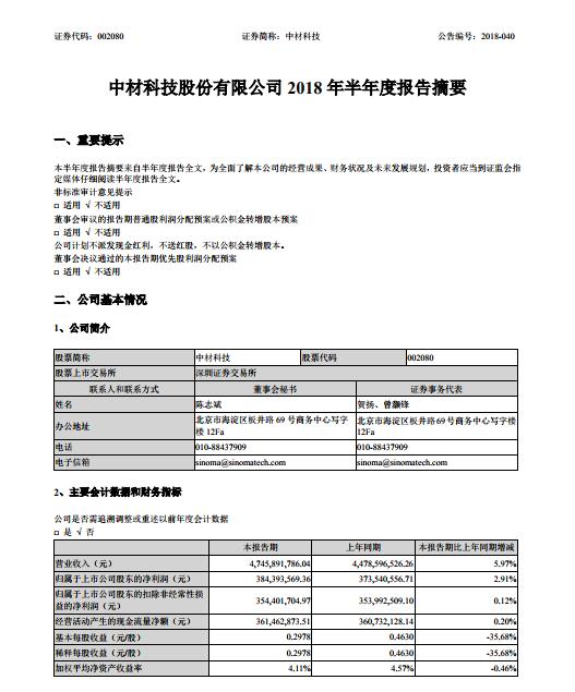 中材葉片上半年業(yè)績出爐：銷售風電葉片1338MW 營收8.47億元