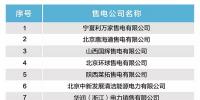 北京新增9家售電公司 1家注冊(cè)暫不生效！