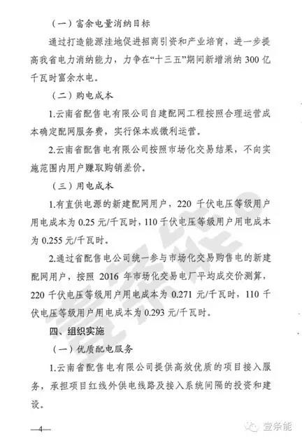 關(guān)于增量配網(wǎng)，云南的這個規(guī)定你肯定想不到