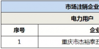 退市！重慶1家電力用戶正式退市